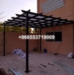 برجولات خشبية فاخرة في السعودية - شركات بناء رائدة